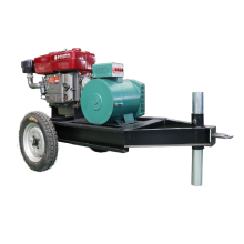 Water-Cooled Single Cylinder 12kw diesel generator Portable Open Type Diesel Generator